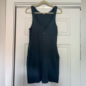 Jcrew blue tank dress - XS